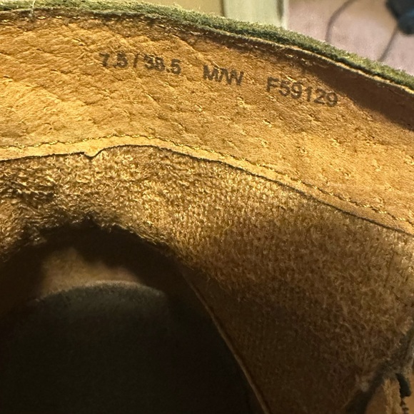 BORN Women’s Ankle Boots Size 7.5 Tarkiln Booties Green main image 5